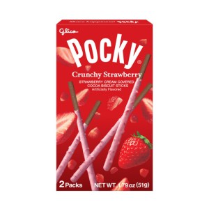GLICO CRUNCHY STRAWBERRY POCKY  1.79 OZ