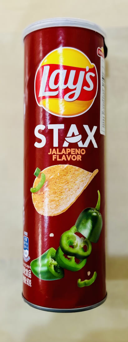 LAYS STAX JALAPENO 3.17 OZ