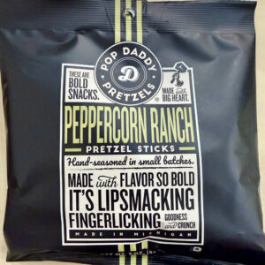 Seasoned Pretzels- 3oz.- Peppercorn Ranch