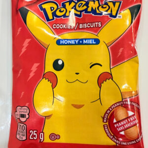 Pokemon Honey Cookies -Snack Packs (Canada)