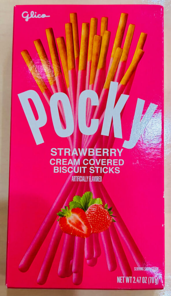 GLICO CRUNCHY STRAWBERRY POCKY  1.79 OZ