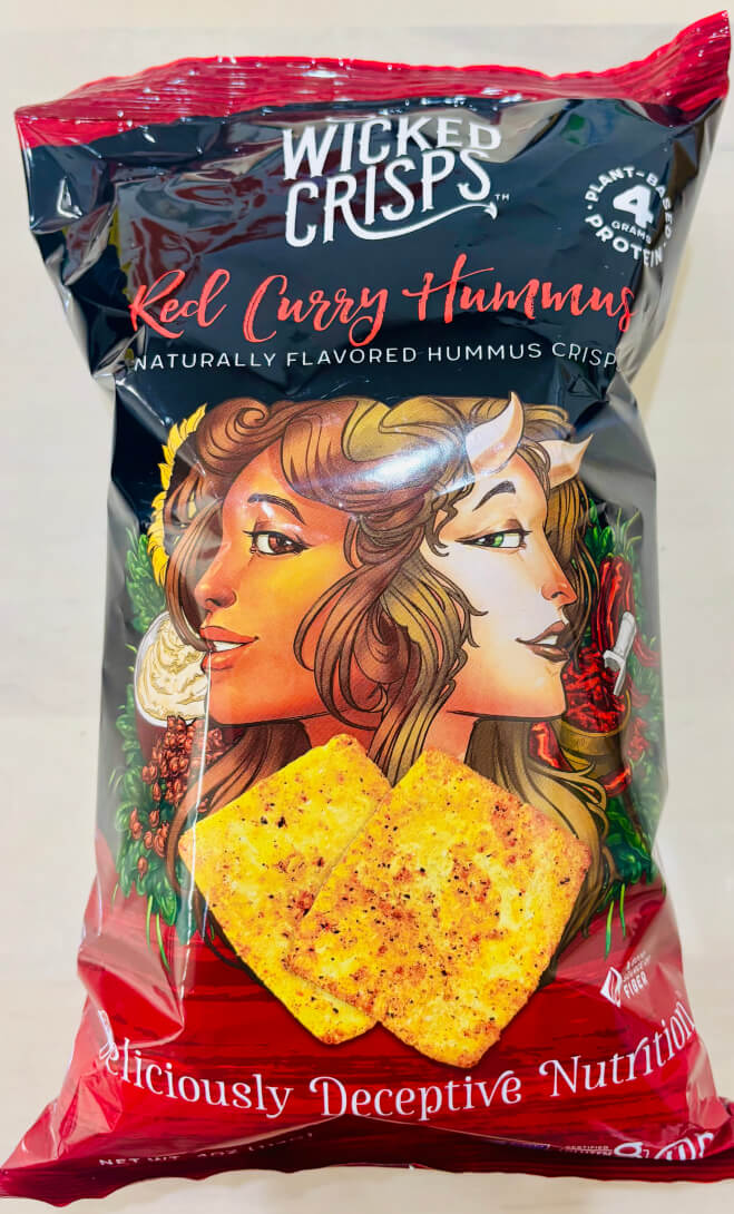 Wicked Crisps Red Curry Hummus