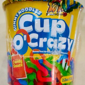 Cup O' Crazy Gummy Noodles 2.2 OZ
