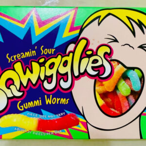 Screamin' Sour Sqwigglies Gummi Worms 3.5 OZ
