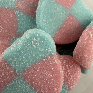 Swedish Style Sour Blueberry and Strawberry Gummy Bears