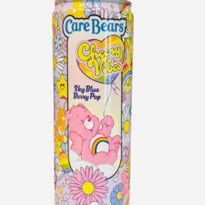CARE BEARS CHEERY VIBES SKY BLUE BERRY POP 12 OZ CAN