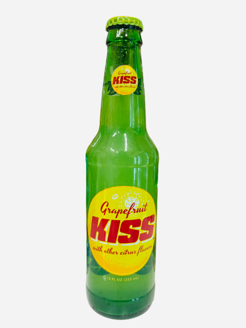 Grapefruit Kiss Soda, 12oz Glass Bottle
