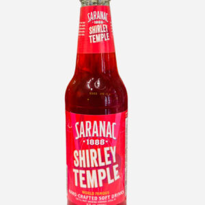 Saranac Shirley Temple Soda, 12oz Glass Bottle