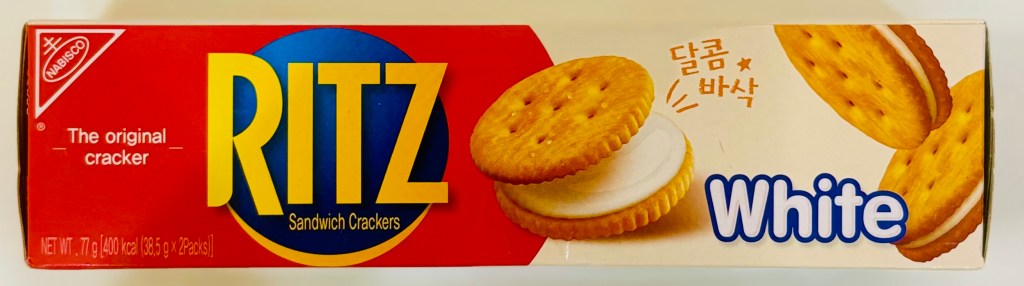Ritz Korea Import White Chocolate Sandwich Crackers