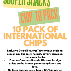 10 PACK OF INTERNATIONAL CHIPS